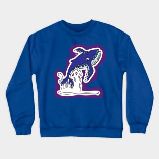 Jumping Whale Crewneck Sweatshirt